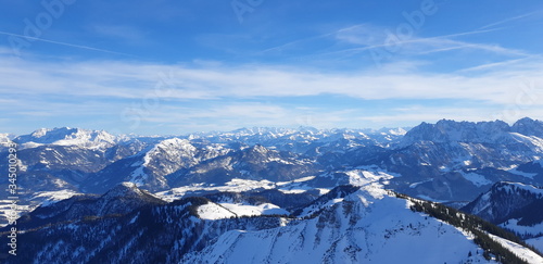 Frozen german alps