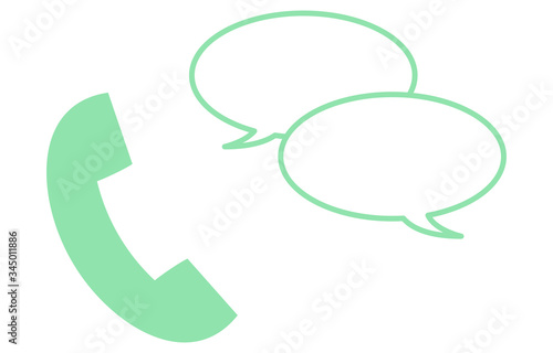 電話相談のイメージイラスト