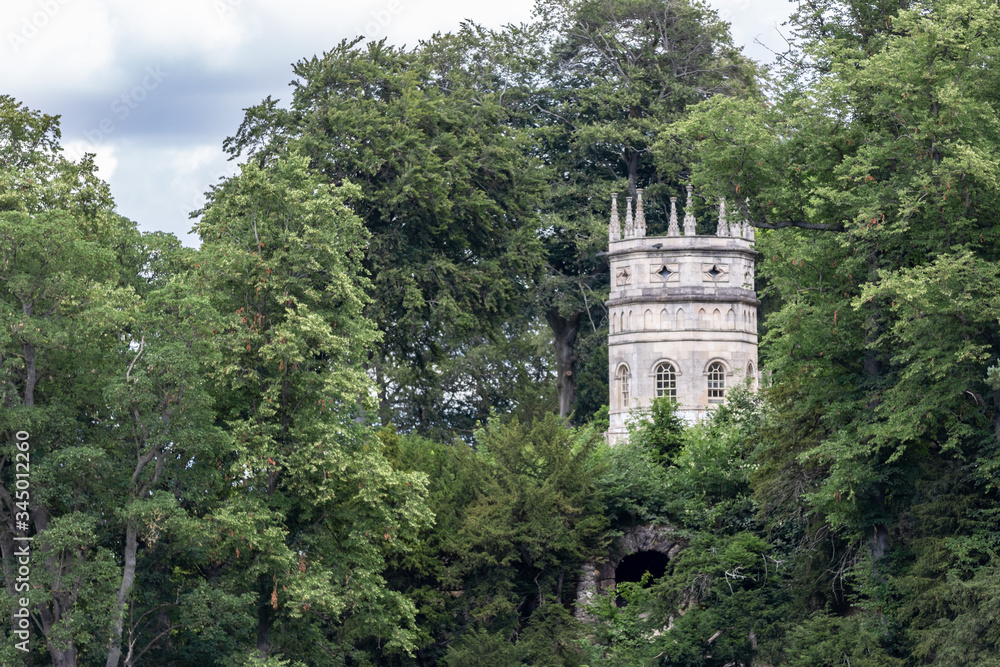 Medieval Tower in the Woods