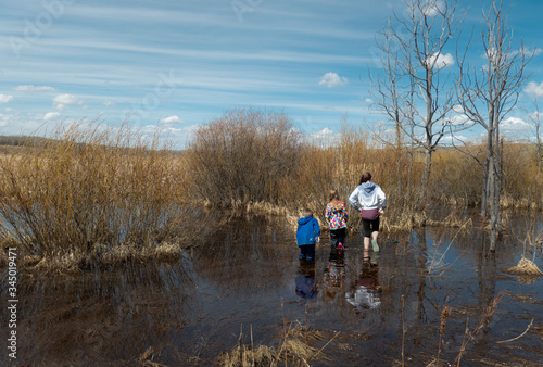 catching tadpoles