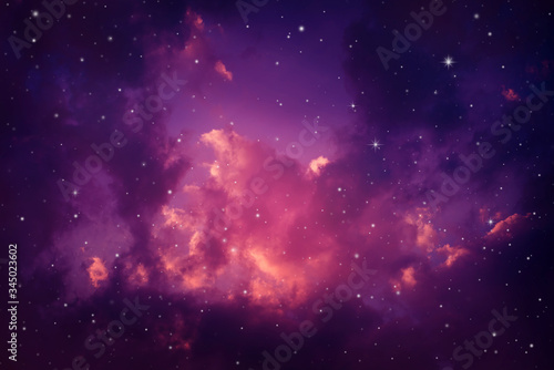 Fototapeta Naklejka Na Ścianę i Meble -  night sky with stars.