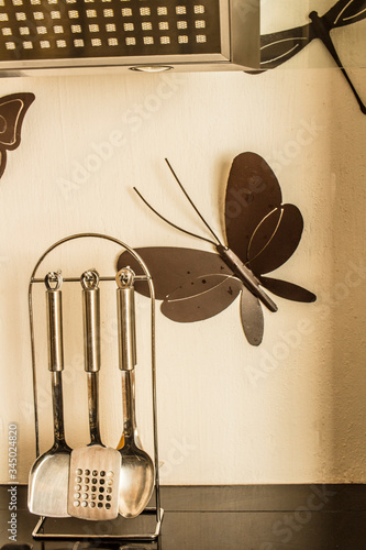 kitchen set with butterfly

