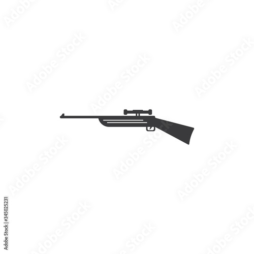 Sniper hunting rifle icons