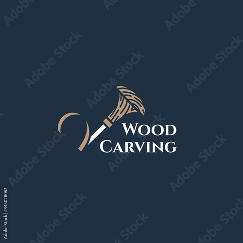 Carving logo