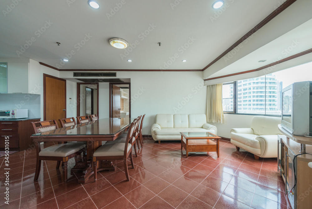 Fototapeta premium Interior, beautiful apartment, luxurious living room