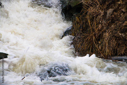 Source of the Pyshma river in the Middle Urals photo