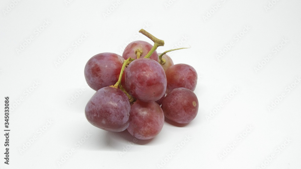 Organic Healthy Fruit Isolated On White Background Organic Healthy Fruit Isolated On White Background
