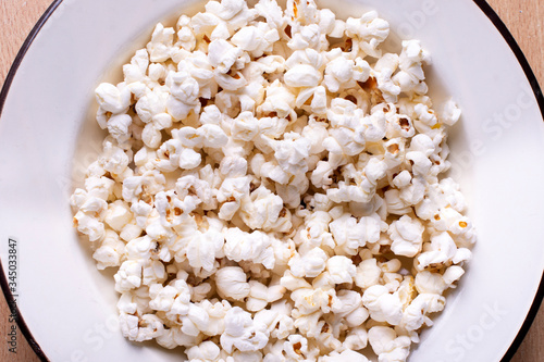 
homemade popcorn