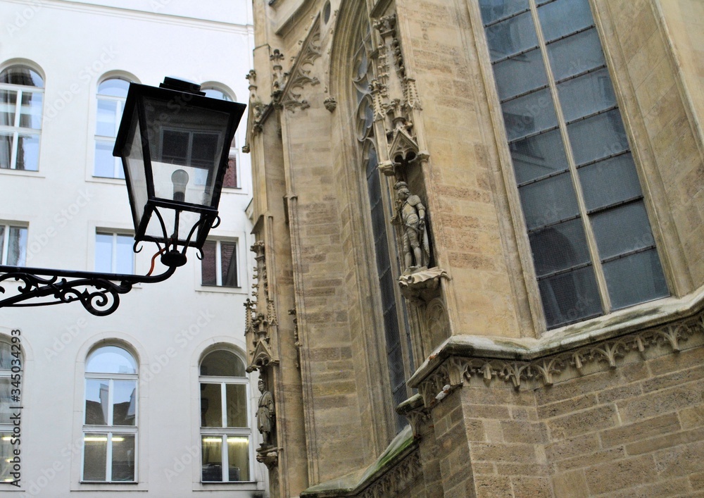 Vienna nice old European town historic buildings urban panorama cityscape ancient lamp Vienna nice old European town historic buildings urban panorama cityscape ancient lamp
