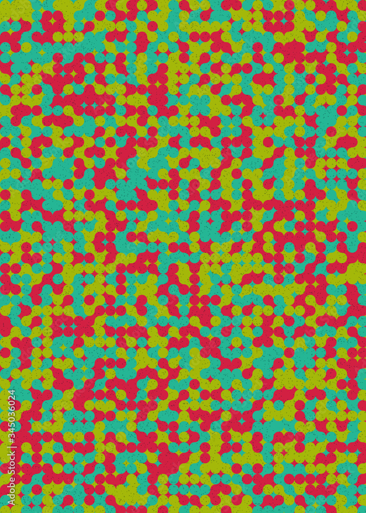 Colour Dots Universe art background design illustration Colour Dots Universe art background design illustration