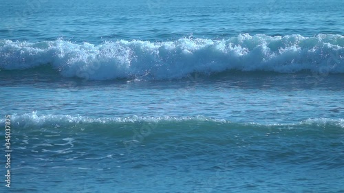 Ocean Waves 240fps Slow Motion x8 California Coastline Blue High Speed Camera photo