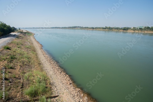 Wallpaper Mural The Mekong River flows through Thailand Torontodigital.ca