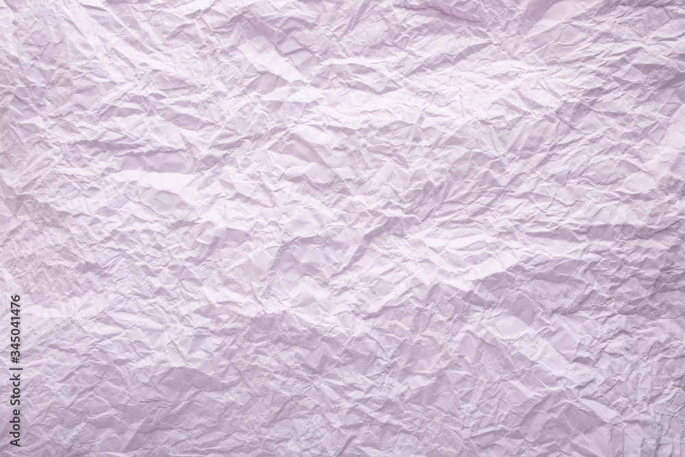 Crumpled purple paper background. Paper texture.