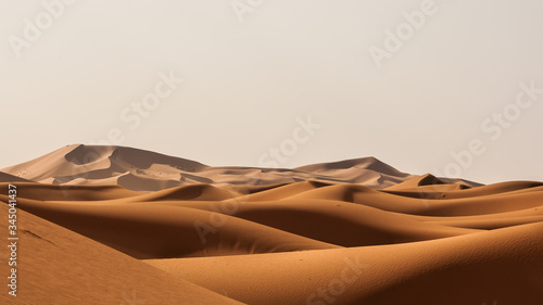 Foto adventure, africa, background, beautiful, blue, chebbi, clear, color, day, deser