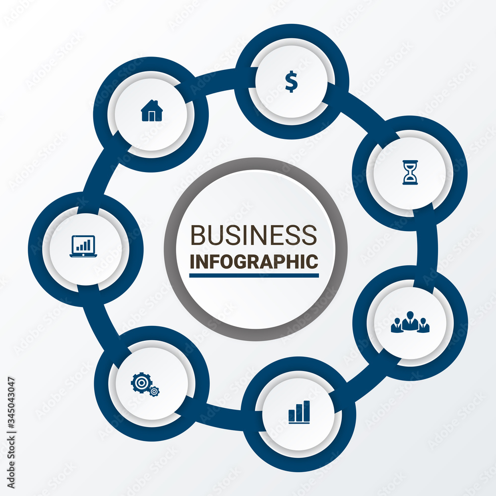 Unique infographics Template