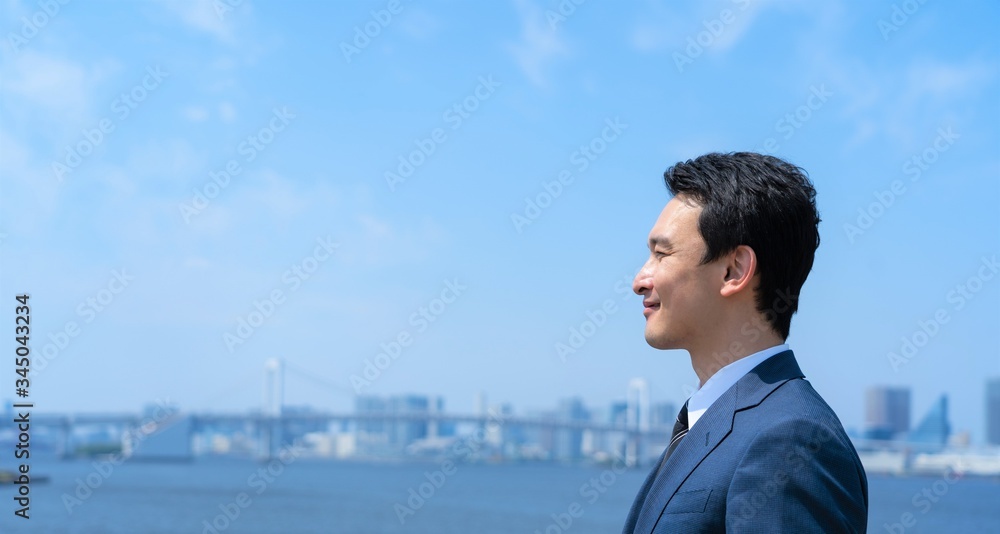 スーツを着たビジネスマンポートレート スーツを着たビジネスマンポートレート