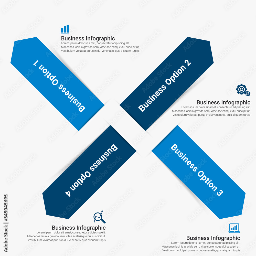 Obraz premium Modern Infographics Template