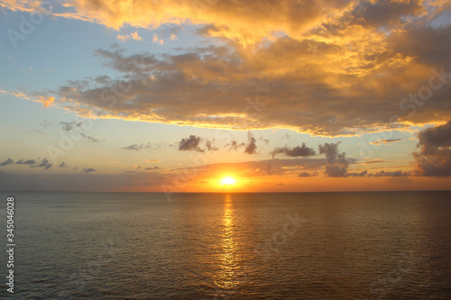 sunset over the sea © Randy Dewangga