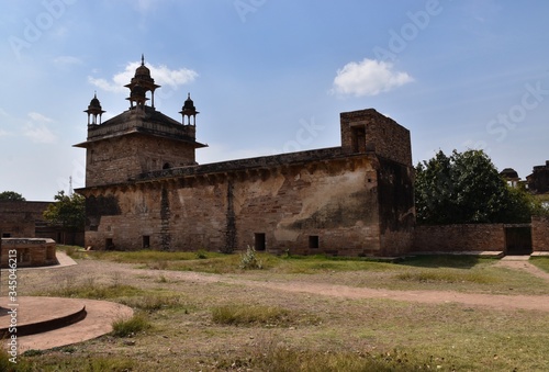 Gwalior, Madhya Pradesh/India : March 15, 2020 - 'Gwalior Fort' it is hill fort near gwalior and described as 'the Pearl amongst fortresses in India' built in 8th Century