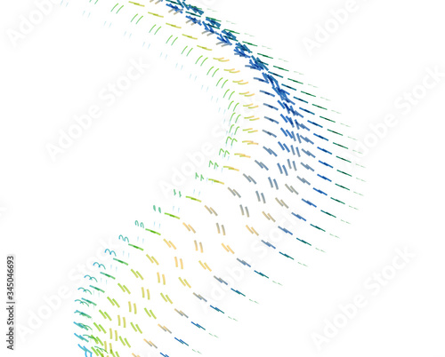 Abstract background blend wave line design for Wallpaper, Banner, Background, Card, Book Illustration, landing page