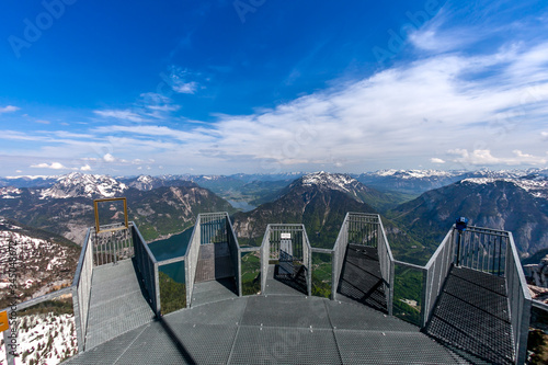 Austria, Dachstein, May 5, 2012: 5 Fingers Observation Deck, Wide angle.