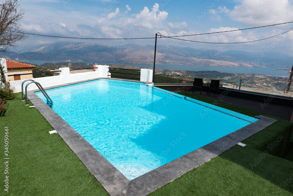 Swimming pool houses, Kefalonia, Greece Swimming pool houses, Kefalonia, Greece