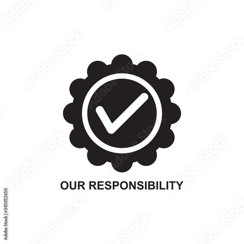 OUR RESPONSIBILITY ICON , CORPORATE MANAGEMENT ICON