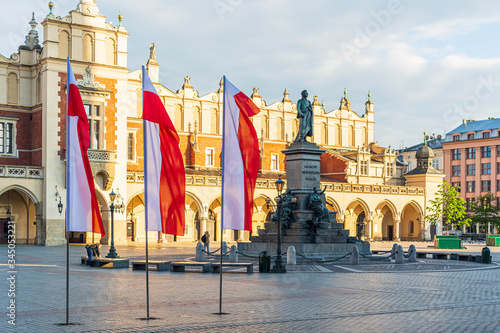2 maja 2020 roku - Dzień Flagi w Krakowie