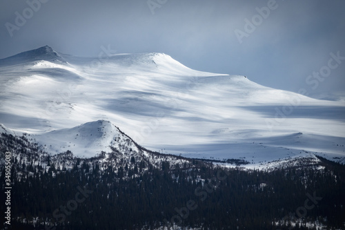 Winter landscape with drama...