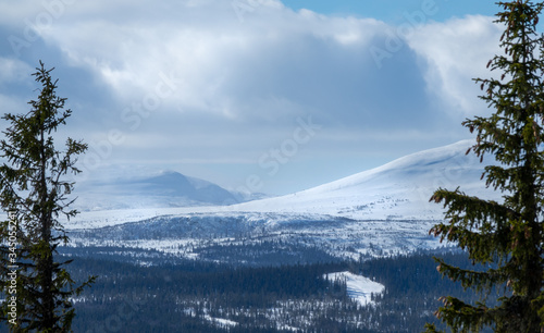 Winter landscape with drama...