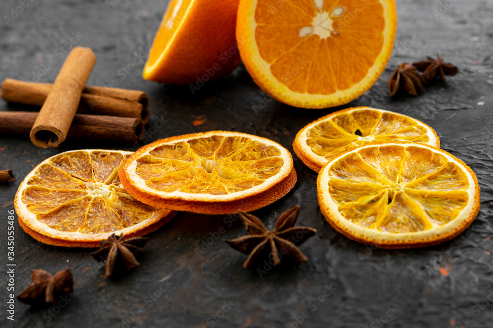 sliced dried orange, slices, natural chips sliced dried orange, slices, natural chips