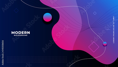 vibrant abstract fluid style wallpaper background design