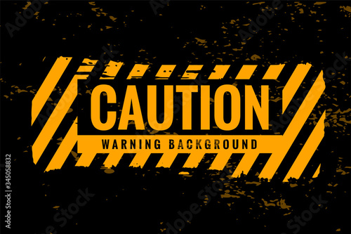 caution warning background with yellow and black stripes