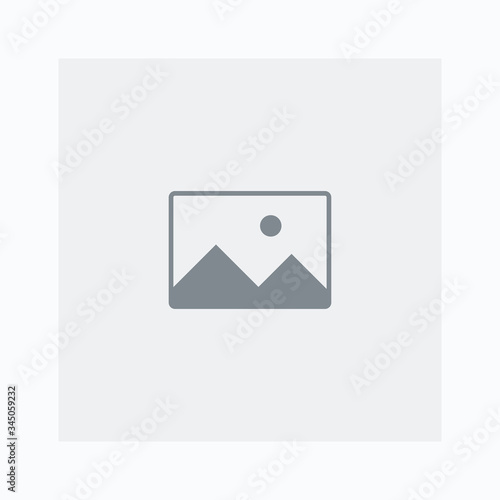 Image preview icon. Picture placeholder for website or ui-ux design. Vector illustration. photo
