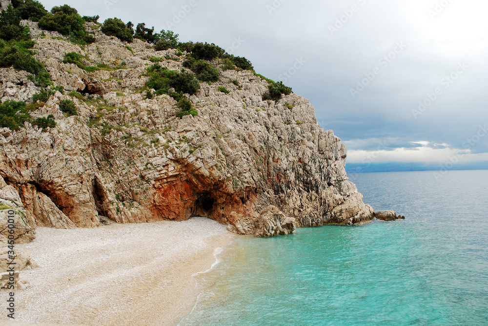 the splendid coast of eastern Istria