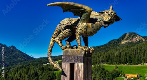 Dragon Sculpture Podolseva photo
