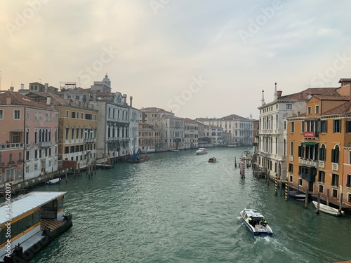 Venice canal in the evening light © Javier