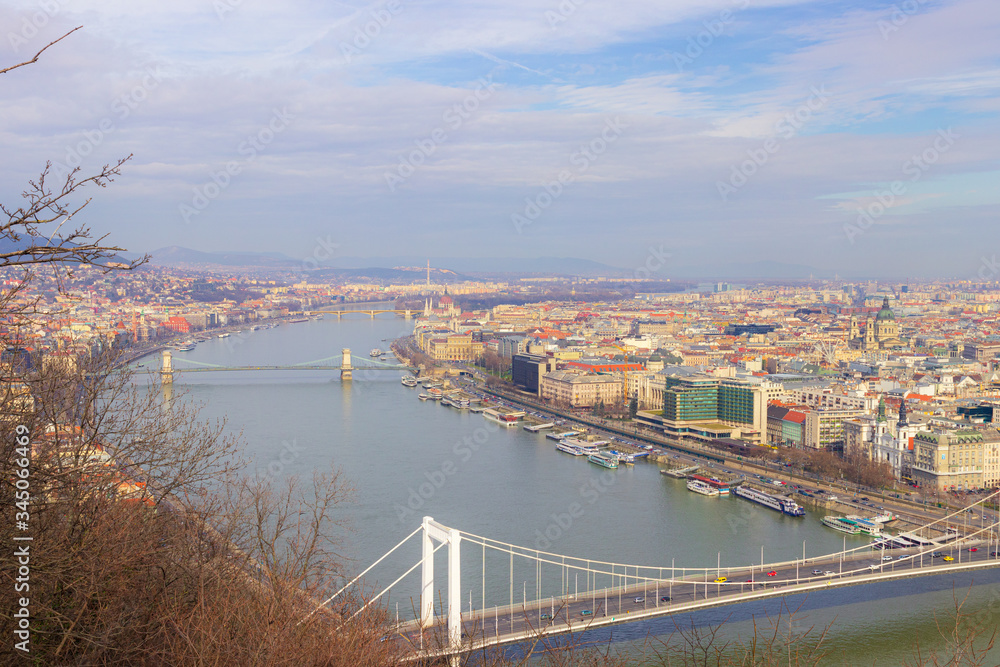 Panoramic of Budapest