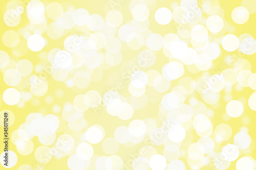 abstract yellow bokeh light background