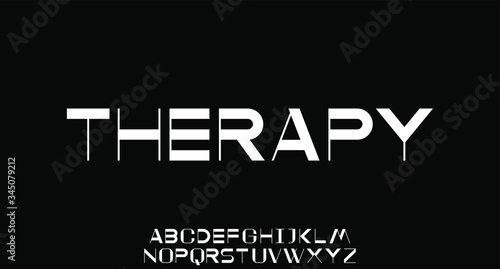 therapy, experimental font perfect for your poster and your design.