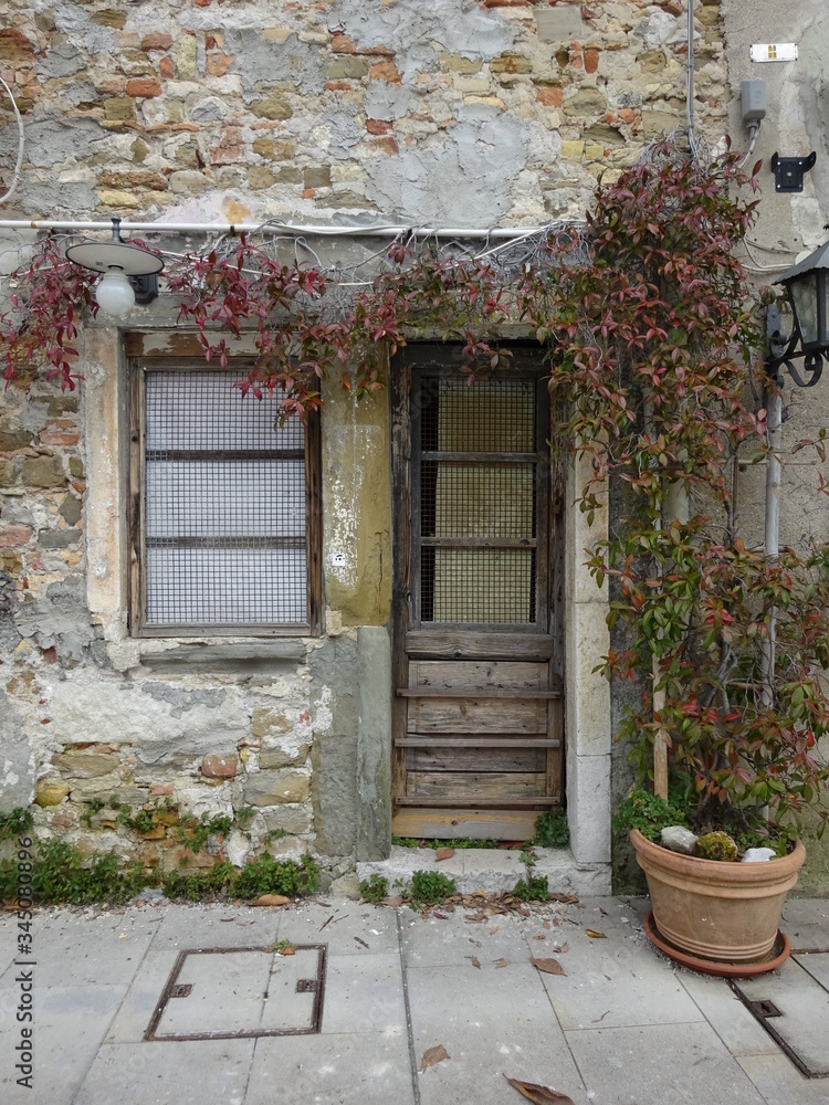 Old door in Italy