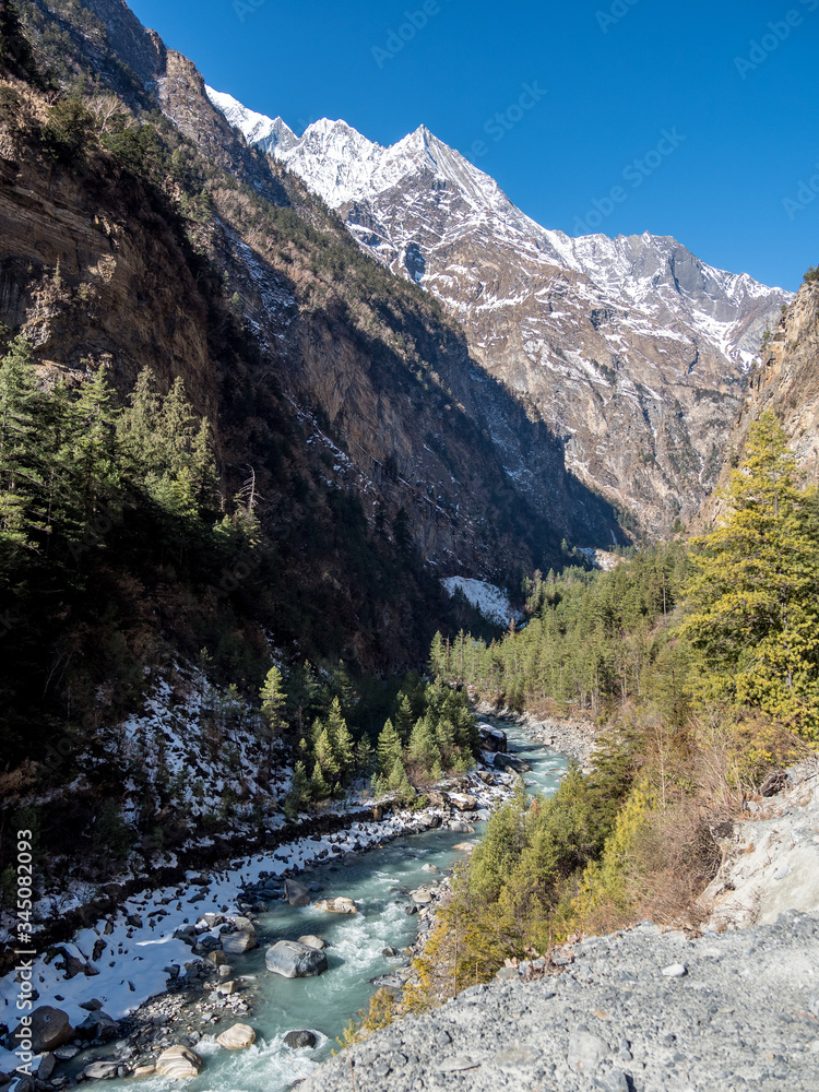 Views of the Annapurna Trek, Nepal