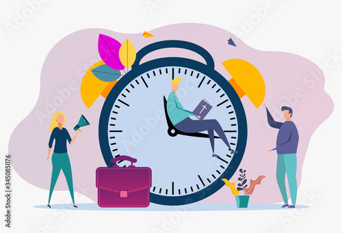 Bible study. God gives people hope. The word of God is Christianity. The number of believers is growing. Jesus Christ. Holy places. Bible study concept. Colorful vector