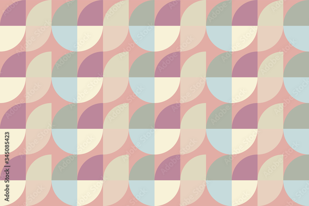 Vector seamless pattern background with shapes. Vector seamless pattern background with shapes.