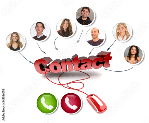 Virtual friends contact