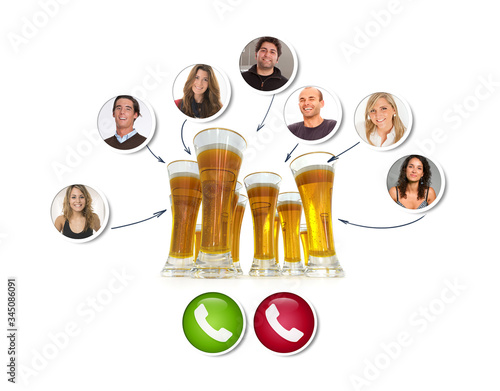 Virtual happy hour