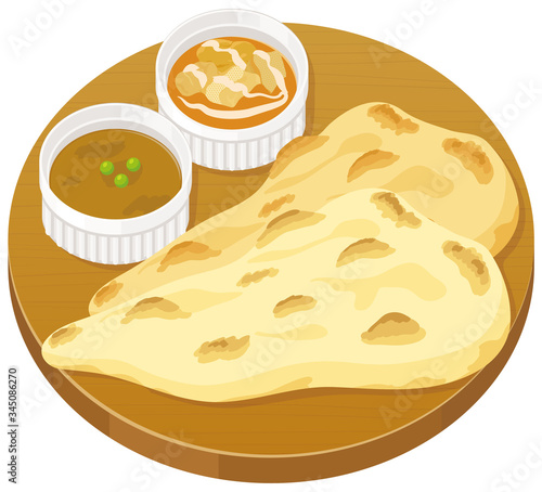 カレーとナン