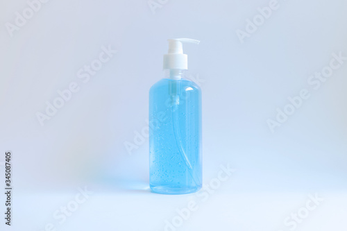 Alcohol Gel In Bottle Hand Sanitizer For Hand Washing , Healthcare Product 