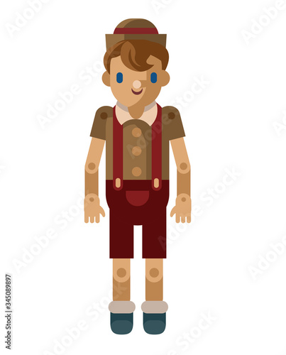 pinocchio wood boy fairy tale