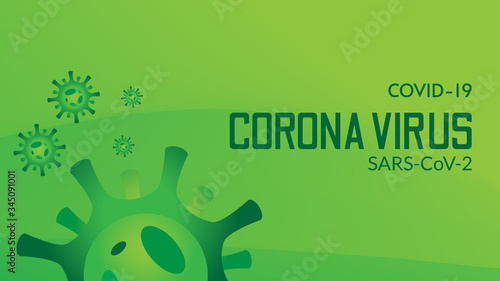 corona virus (COVID-19) disease banner, poster, header.